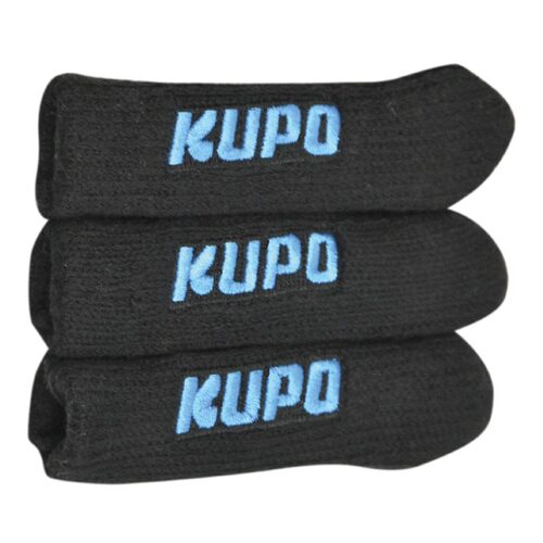 Kupo Stand Leg Protector Set of 3 12cm × 4cm Black