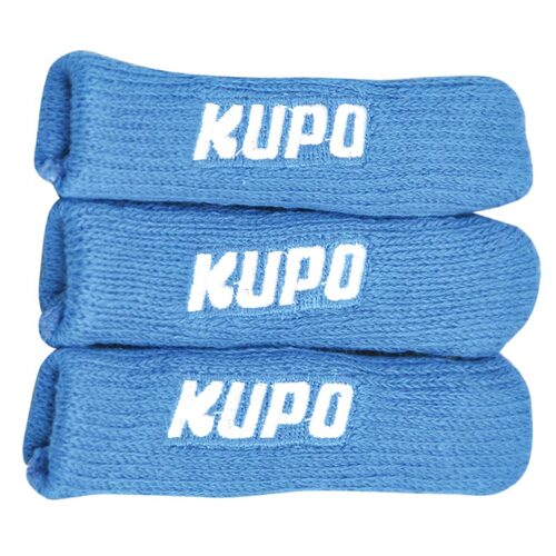 Kupo Stand Leg Protector Set of 3 12cm × 4cm Blue