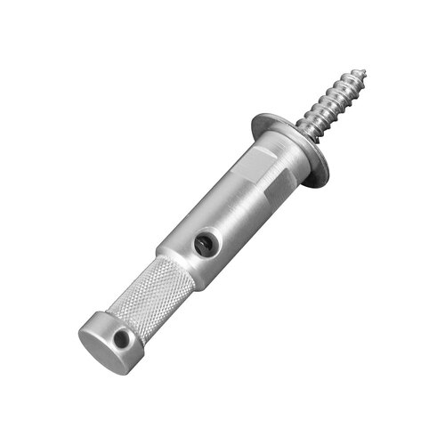 Kupo 5/8" (16mm) Aluminum Stud with M8 Steel Screw