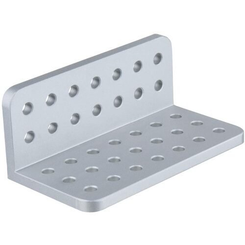 Kupo Midi L-Cheese-Plate 3.1" (8cm) x 3.9" (10cm) with 3/8" & 1/4" Hole
