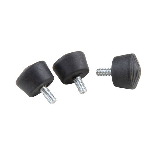 Kupo Universal Rubber Feet Pad with 1/4"-20 x 13mm Thread (Set of 3)