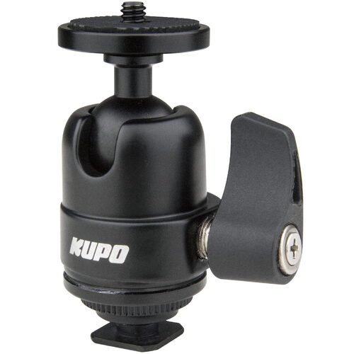 Kupo Ball Head with Hot Shoe Mount