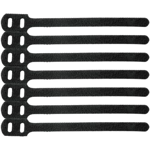 Kupo Ez Tie Petite, 7pcs per Pack, Black