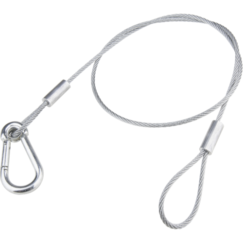 Kupo SW-01 Safety Wire SWL 10kg 75cm with Carabiner