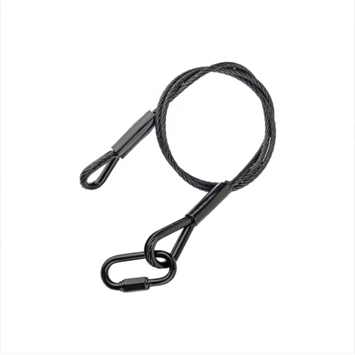 Kupo 50kg black heavy duty safety wire 100cm