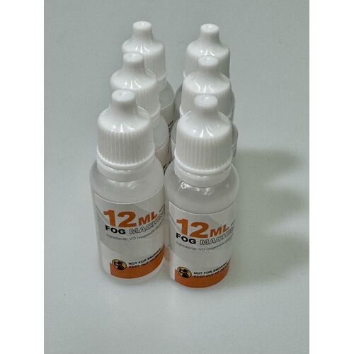 LENSGO Box of 6 replacement 60ml liquid for SMOKE-B fog machine