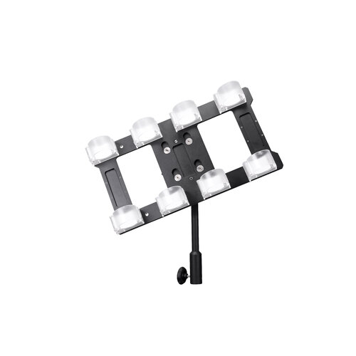 T14 Transparent Clip for 4 Alta Tubes Ball Head Yoke with Gooseneck