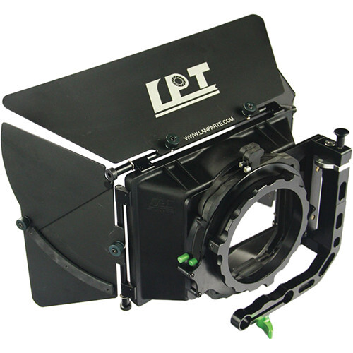 LANPARTE MATTE BOX SIDE OPEN DOUBLE 4 X 4 FILTER HOLDERS 7 ROTATABLE HOLDER.