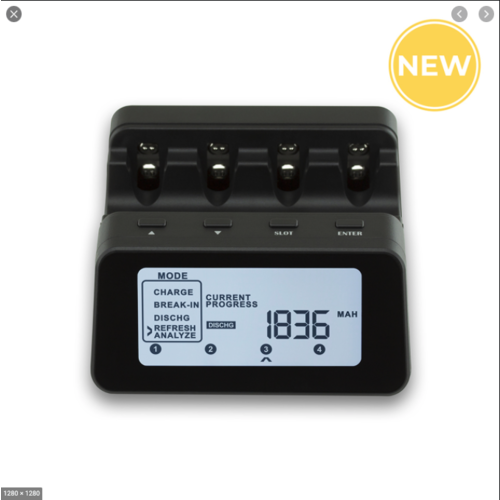 Maha Powerex MH-C9000PRO AA/AAA NiMH Battery Charger Analyser