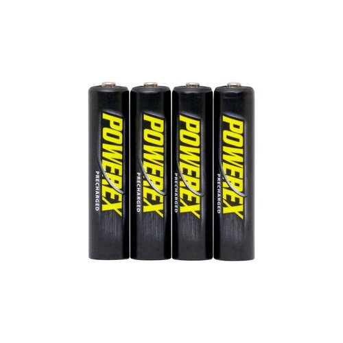 Powerex Precharged AAA 1000 mAh 4Pack in Retail Blister