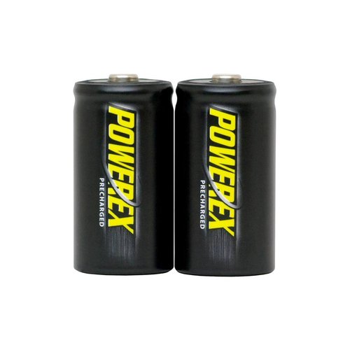 Maha Powerex Precharged C cell 5000 mAh 2 Pack Batteries