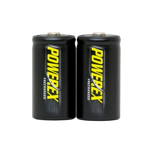 Maha Powerex Precharged C cell 5000 mAh 2 pack batteries