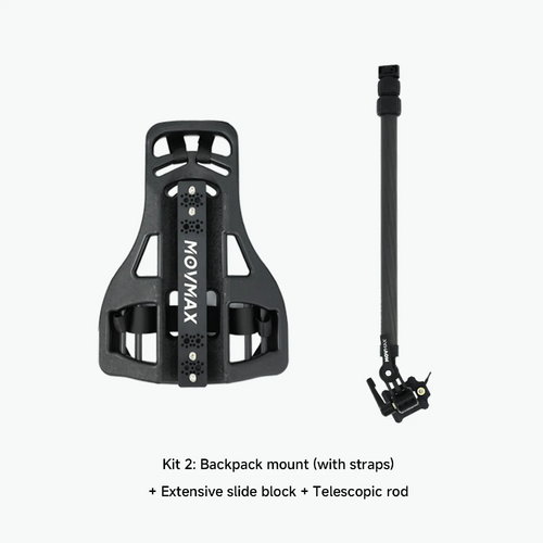 Movmax Backpack Mount and Telescopic Pole for Blade Arm