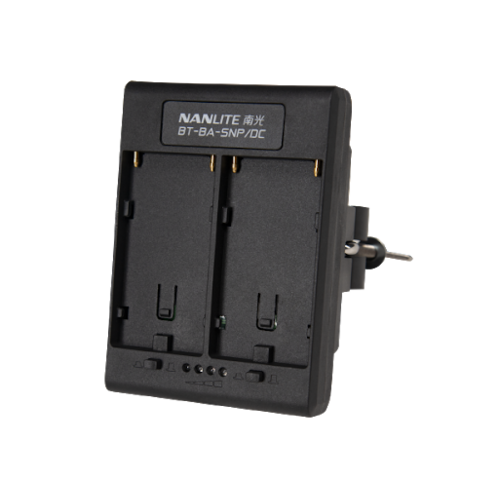 Nanlite BT-BA-SNP/DC NPF Battery Adaptor for PavoTube 15C 30C & Forza 60/60B