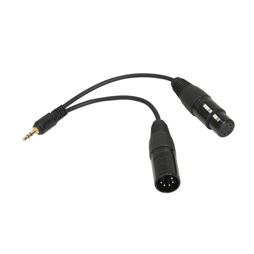 Nanlite CB-DMX-3.5C-1/2 DMX Cable for Forza 150, 150B, 60 II, 60B II, 60C, FC300B, FC500B, PavoSlim 60B/60C & 120B/120C
