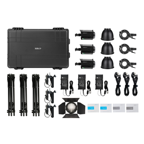 Nanlite Forza 150 Monolight 3 Kit with case