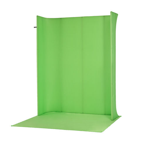 Nanlite LG-1822U 1.8m wide U shaped Chromakey Green Screen self standing kit