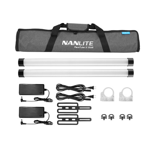 Nanlite PavoTube II 15XR 2ft RGBWW LED Tube 2Kit