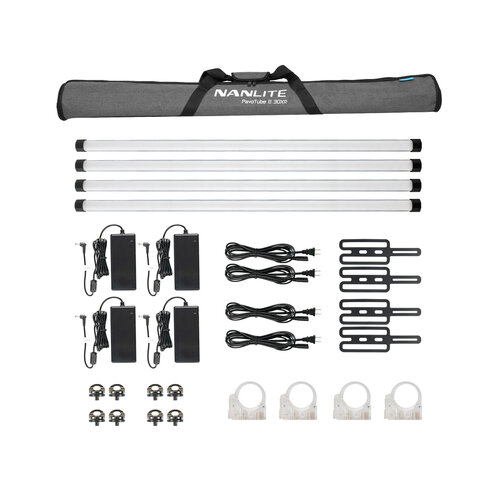 Nanlite PavoTube II 30XR 4ft RGBWW LED Tube 4Kit