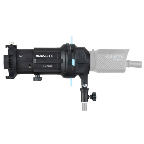 Nanlite Projection Attachment with 36 Degree Lens for Forza FM Mount