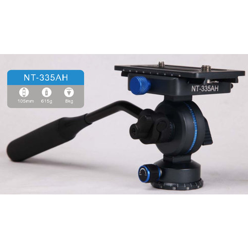 Nest Pioneer NT-293KA 1.74m video Tripod with fluid Head
