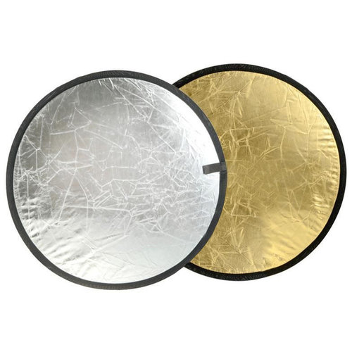 Gold/silver Reflector Round 107cm