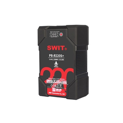 SWIT PB-R220S+ V-Mount 220Wh Heavy Duty IP54 Battery