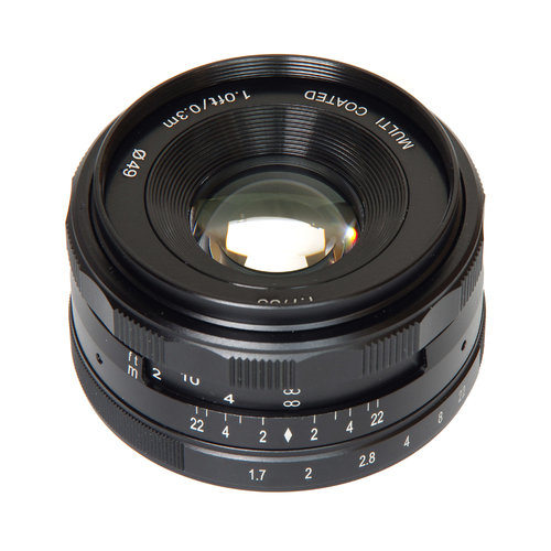 Voking Micro 4/3 Manual Focus Prime Lens 35mm F1.7